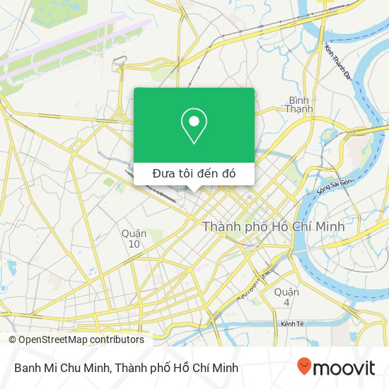 Bản đồ Banh Mi Chu Minh