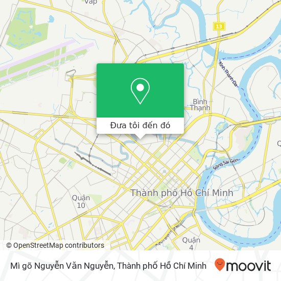 Bản đồ Mì gõ Nguyễn Văn Nguyễn
