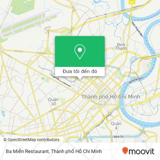 Bản đồ Ba Miền Restaurant