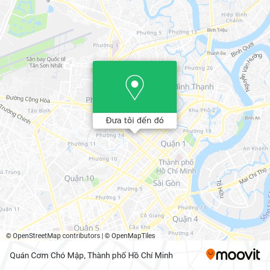 Bản đồ Quán Cơm Chó Mập