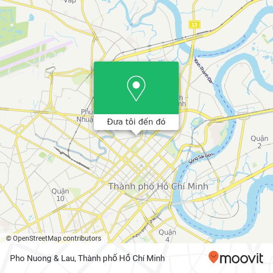 Bản đồ Pho Nuong & Lau