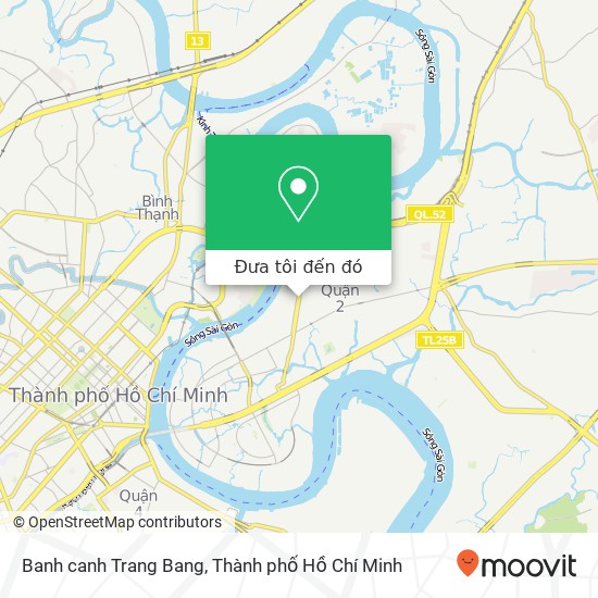 Bản đồ Banh canh Trang Bang