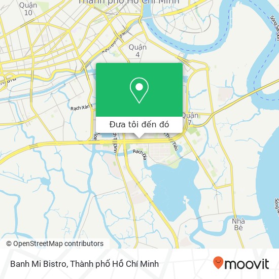 Bản đồ Banh Mi Bistro
