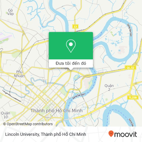 Bản đồ Lincoln University