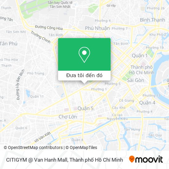 Bản đồ CITIGYM @ Van Hanh Mall