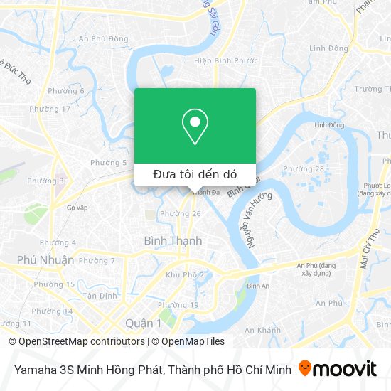 Bản đồ Yamaha 3S Minh Hồng Phát
