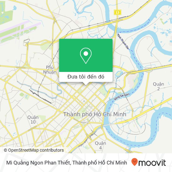 Bản đồ Mì Quảng Ngon Phan Thiết