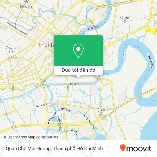 Bản đồ Quan Che Mai Huong