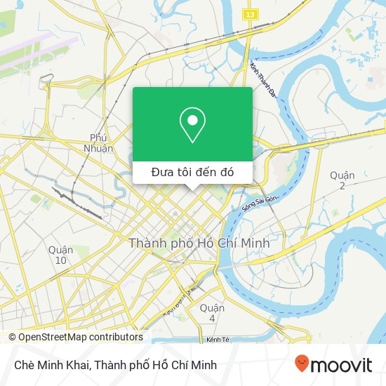 Bản đồ Chè Minh Khai