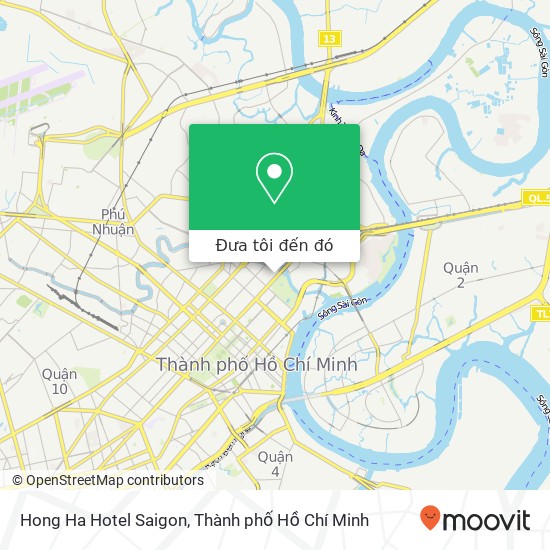 Bản đồ Hong Ha Hotel Saigon
