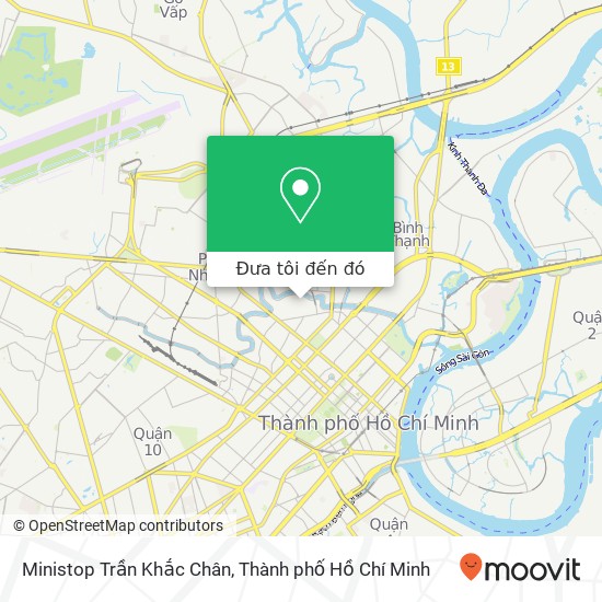Bản đồ Ministop Trần Khắc Chân