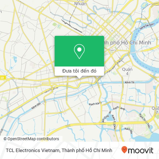 Bản đồ TCL Electronics Vietnam
