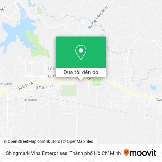 Bản đồ Shingmark Vina Enterprises