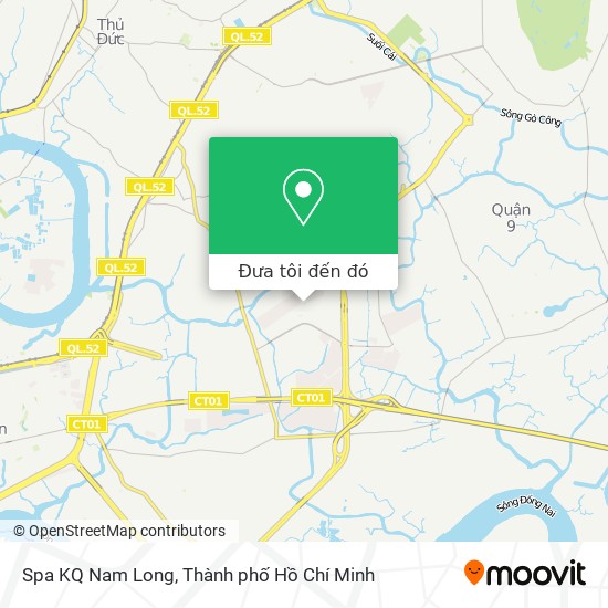 Bản đồ Spa KQ Nam Long
