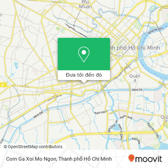 Bản đồ Com Ga Xoi Mo Ngon
