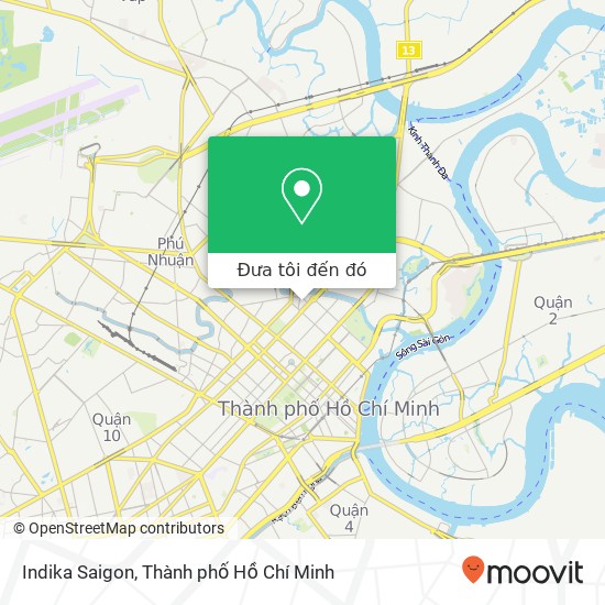 Bản đồ Indika Saigon