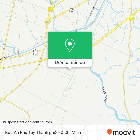 Bản đồ Kdc An Phú Tây