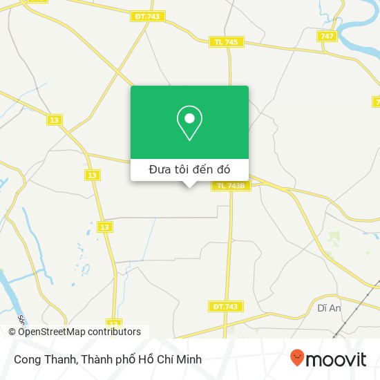 Bản đồ Cong Thanh