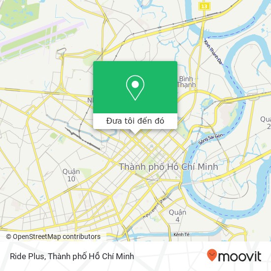 Bản đồ Ride Plus