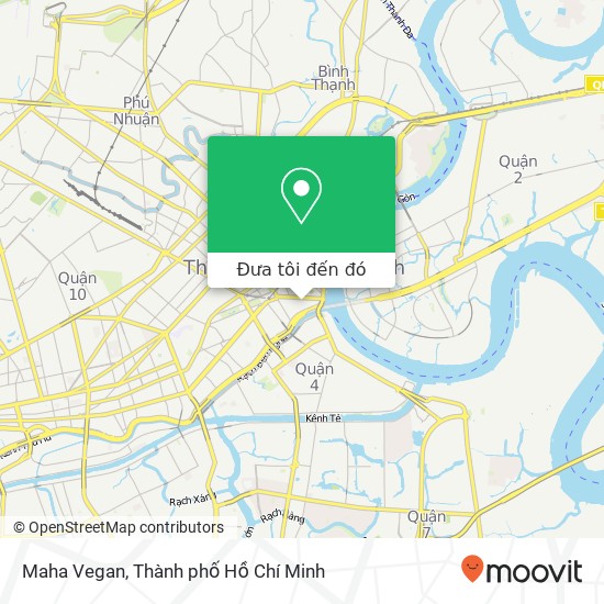 Bản đồ Maha Vegan