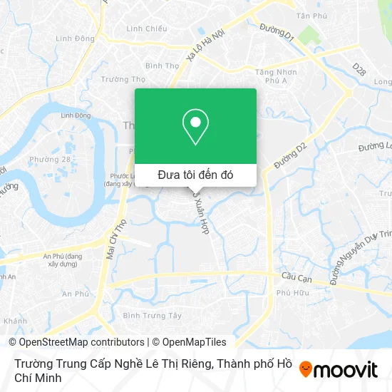 Bản đồ Trường Trung Cấp Nghề Lê Thị Riêng
