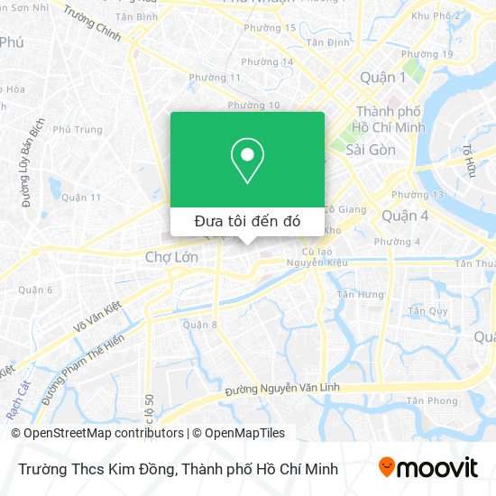 Bản đồ Trường Thcs Kim Đồng