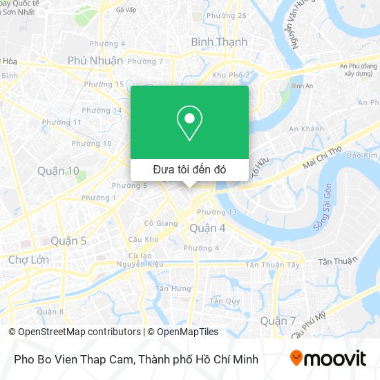 Bản đồ Pho Bo Vien Thap Cam