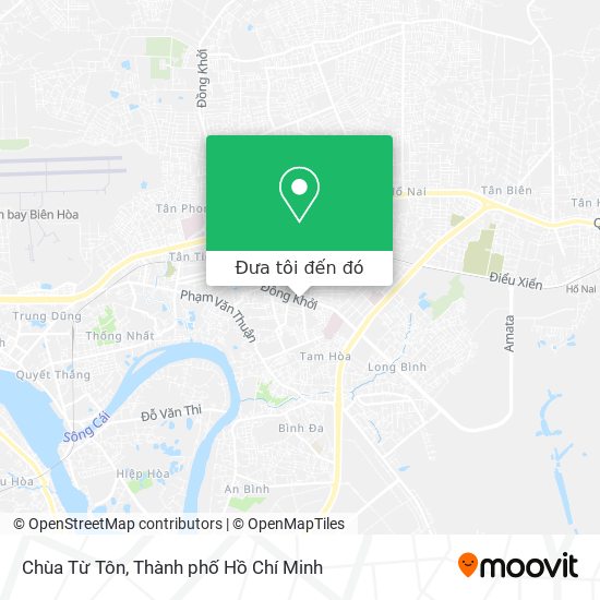 Bản đồ Chùa Từ Tôn
