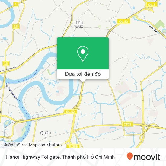 Bản đồ Hanoi Highway Tollgate