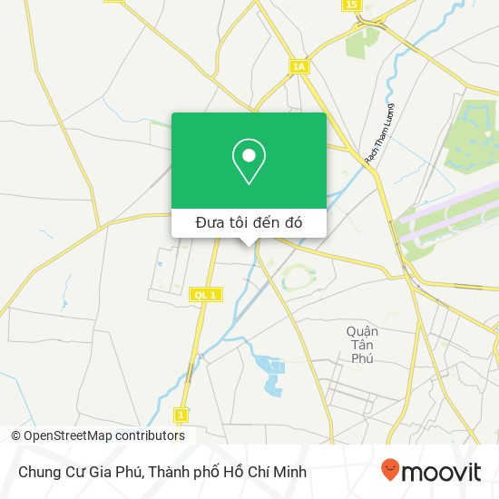 Bản đồ Chung Cư Gia Phú