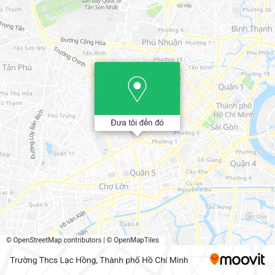 Bản đồ Trường Thcs Lạc Hồng