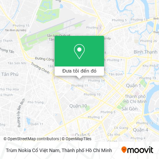 Bản đồ Trùm Nokia Cổ Việt Nam