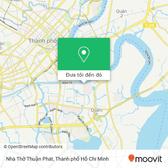 Bản đồ Nhà Thờ Thuận Phát
