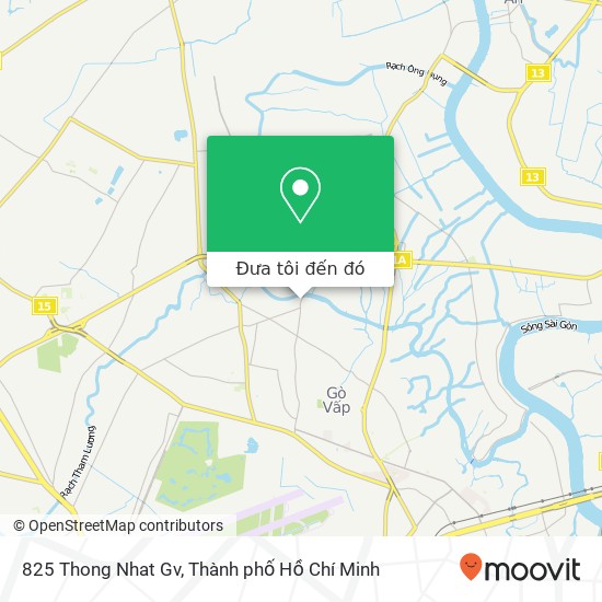 Bản đồ 825 Thong Nhat Gv