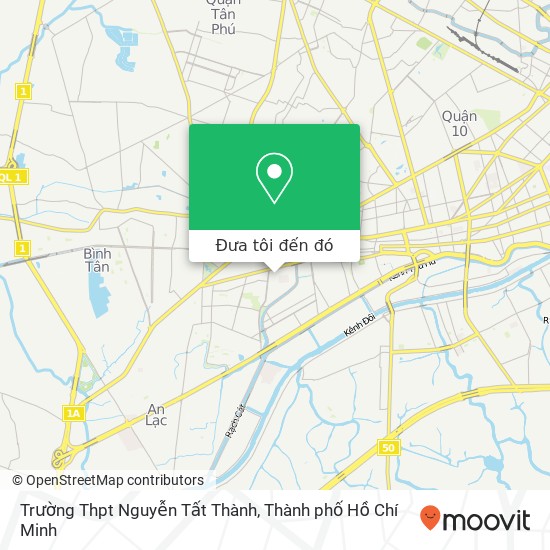 Bản đồ Trường Thpt Nguyễn Tất Thành
