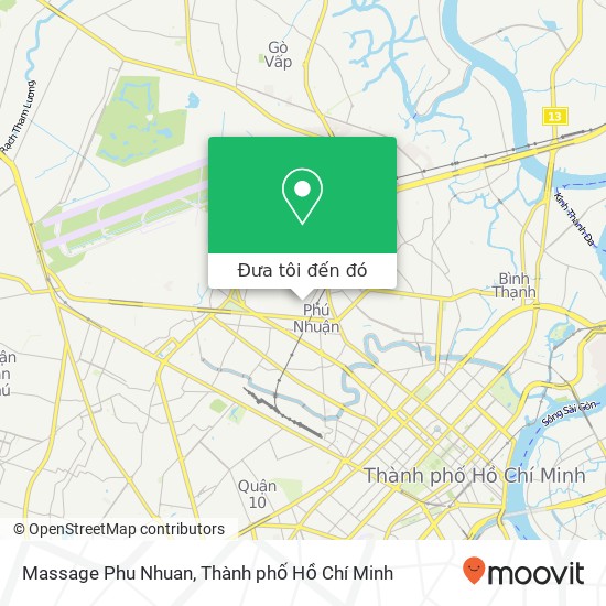 Bản đồ Massage Phu Nhuan