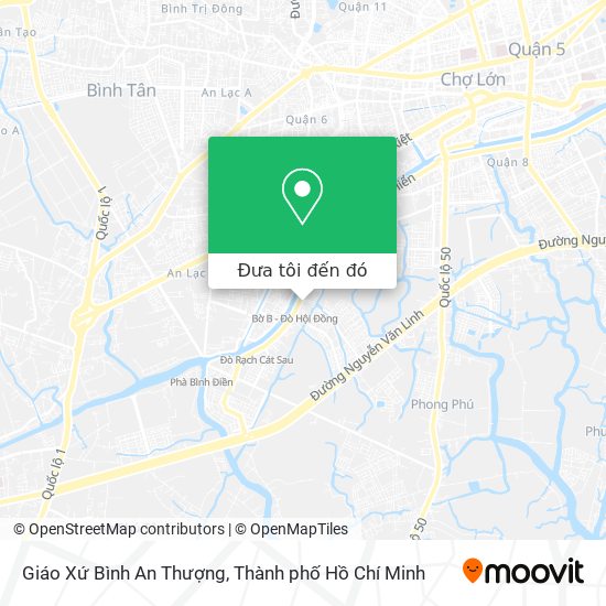 Bản đồ Giáo Xứ Bình An Thượng