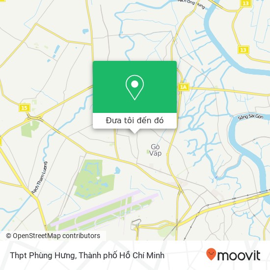 Bản đồ Thpt Phùng Hưng