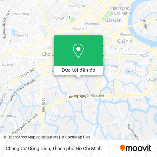 Bản đồ Chung Cư Đồng Diều