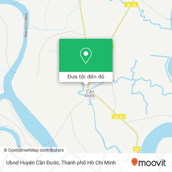 Bản đồ Ubnd Huyện Cần Đước