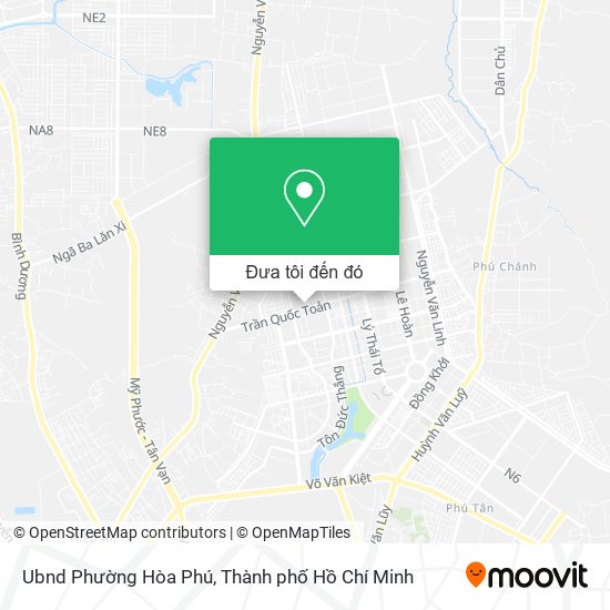 Bản đồ Ubnd Phường Hòa Phú