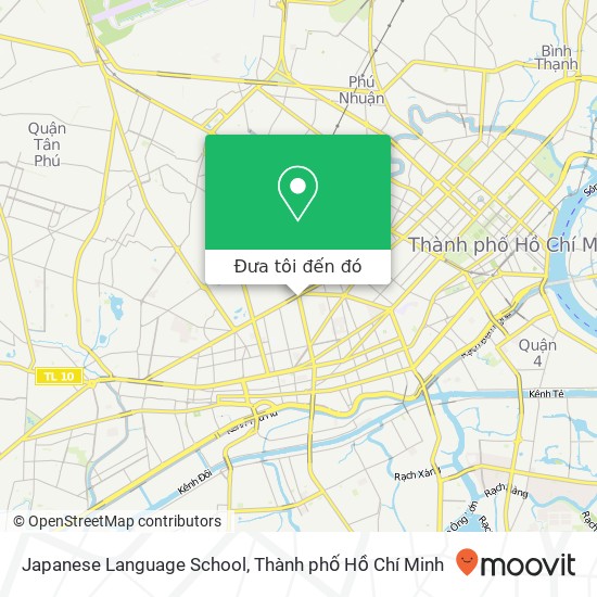 Bản đồ Japanese Language School