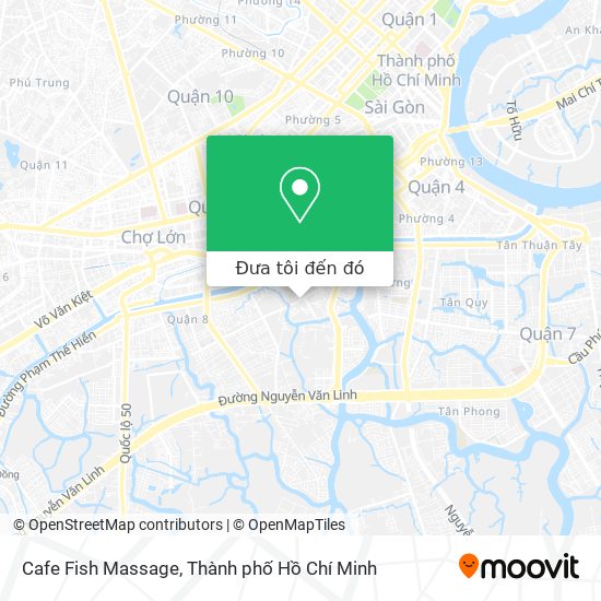 Bản đồ Cafe Fish Massage