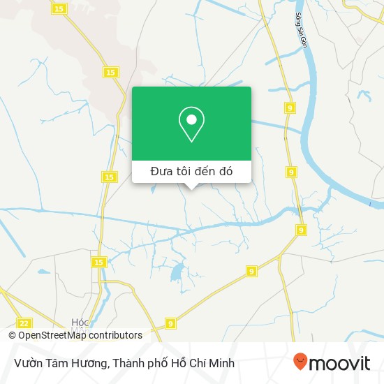 Bản đồ Vườn Tâm Hương