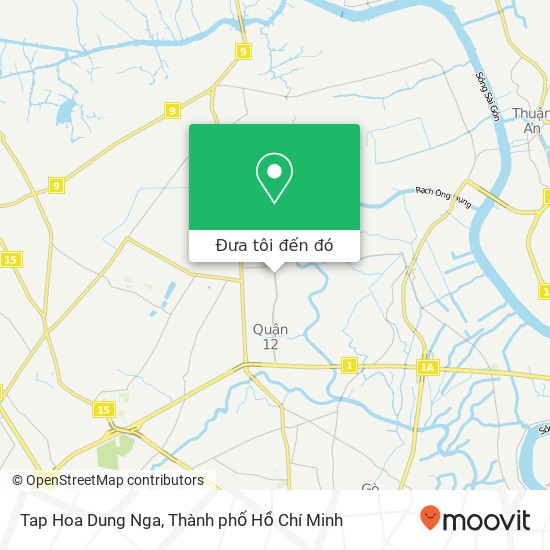 Bản đồ Tap Hoa Dung Nga