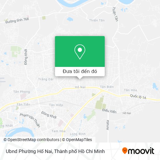 Bản đồ Ubnd Phường Hố Nai