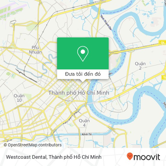 Bản đồ Westcoast Dental