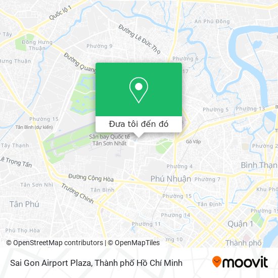 Bản đồ Sai Gon Airport Plaza