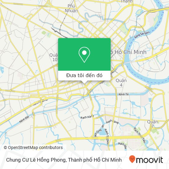 Bản đồ Chung Cư Lê Hồng Phong