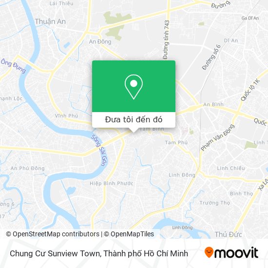 Bản đồ Chung Cư Sunview Town
